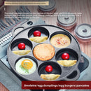 Seven-hole Fried Egg Pan Egg Dumpling Pan Uncoated Stove Universal