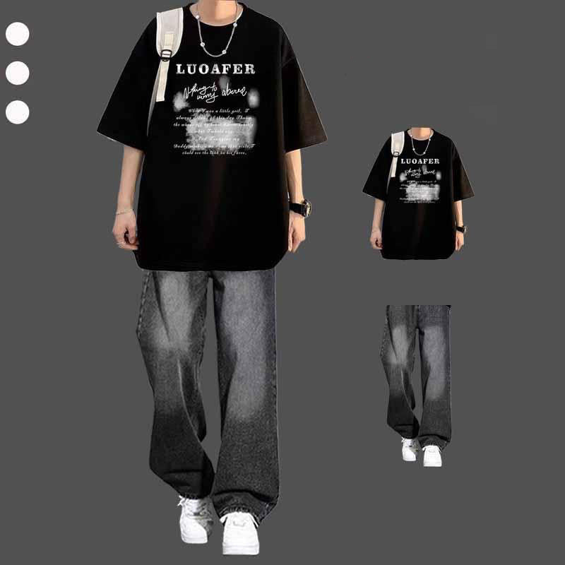 Short-sleeved T-shirt Men's Summer Suit