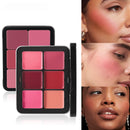 12-color iron box blush plate