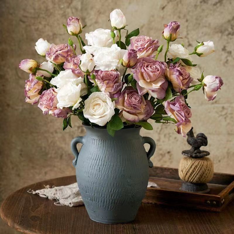 decorative fake flower arrangement