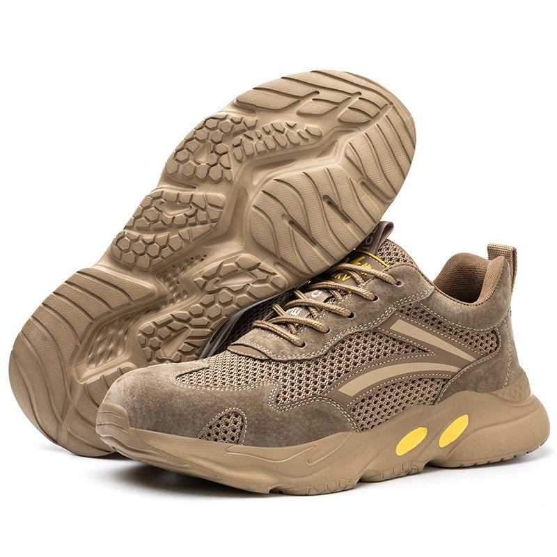Summer Breathable Labor Protection Shoes Anti Smashing Anti Piercing  Anti Slip