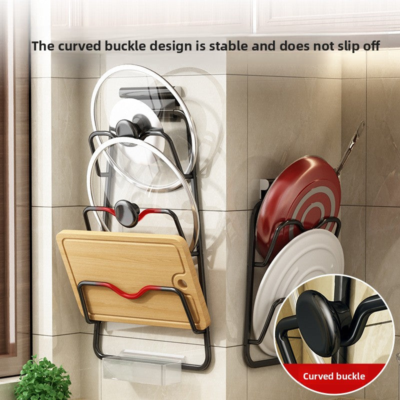 Household storage cutting board holder