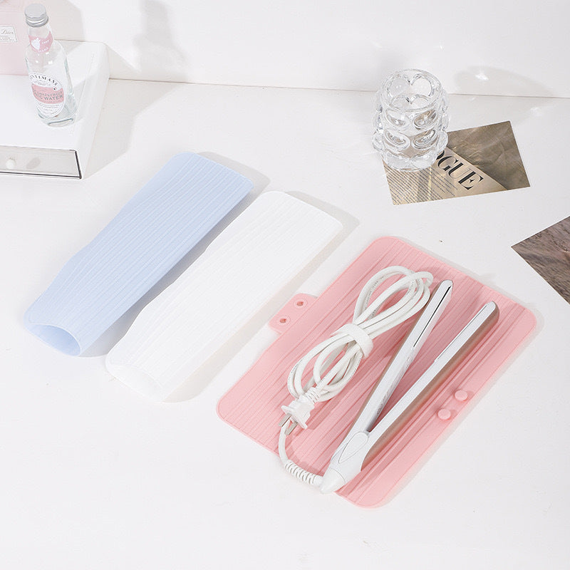Portable Silicone Heat Protection Bag for Hair Styling Tools