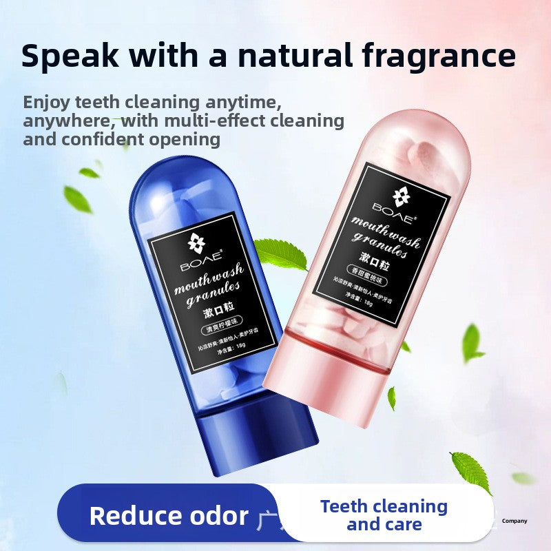 Mouthwash Tablets, Solid Toothpaste, Clean and Fresh Breath, Efficient All-In-One Toothpaste Tablets, Probiotic Tooth Cleaning Tablets Wholesale