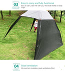 Pop Up Beach Tent Sun Shade Shelter Anti-UV Shelter Fully Automatic Folding Camping Tent - TrendTrove