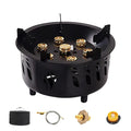 Camping Gas Burner 7-Core Strong Fire Power Portable Cassette Stove Carrying Bag Outdoor Camping Hiking fishing Supplies - TrendTrove