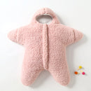 Baby Sleeping Bag Starfish Lamb Split Sleeping Bag With Cotton Thickened Warm Baby Sleeping Bag Anti Kick Quilt