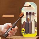 Children's Toothbrush Big Head Widened Household Soft Hair Portable Standing