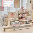 Office study desk storage rack