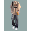 Men's T-shirt and jeans