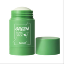 Green Tea & Seaweed Clay Stick Mask ? Oil Control, Anti-Acne & Brightening Facial Treatment
