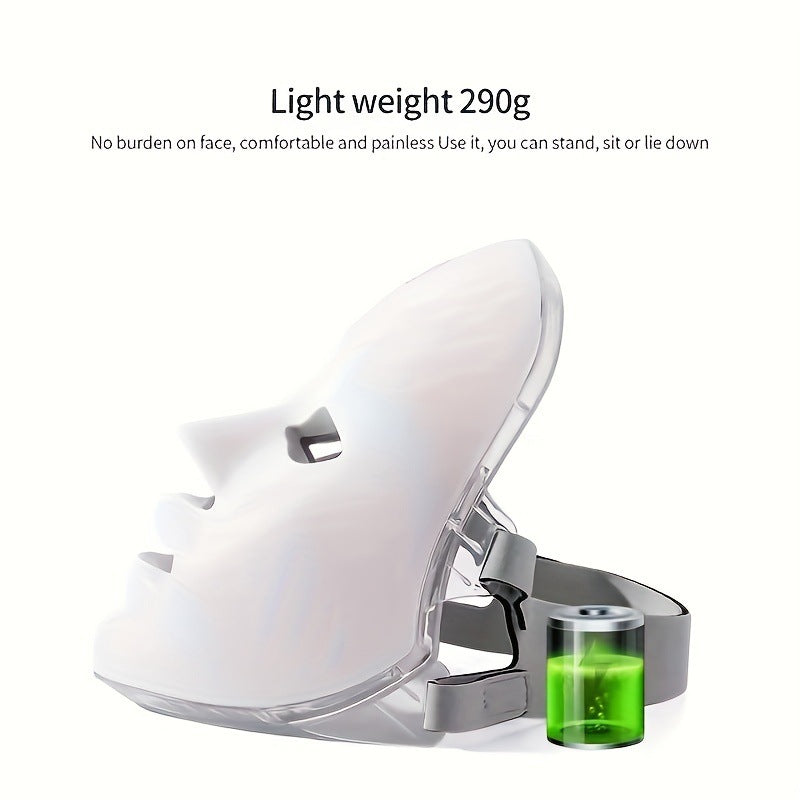 Rechargeable LED Photon Beauty Mask for Home Use