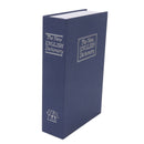 Dictionary Coin Piggy Banks Money Saving Box with Coded Lock Book Shape Secret Birthday Gift for Kids Safe Box Blue L