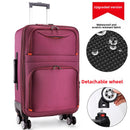 Travel Suitcase with Universal Wheels and Combination Lock