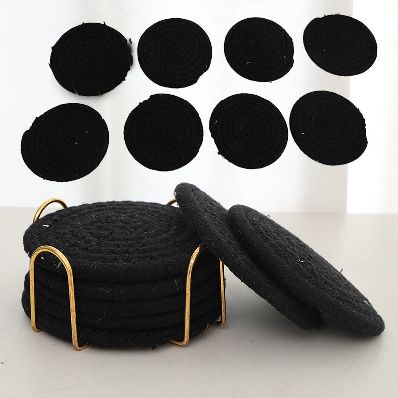 Woven teacup MATS and tea MATS