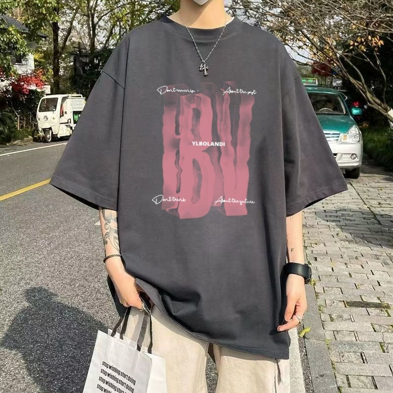 Pure cotton short-sleeved T-shirt boys' summer outfit