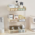 Desktop coffee storage rack
