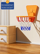 Foldable Indoor Basketball Hoop with Silent Ball