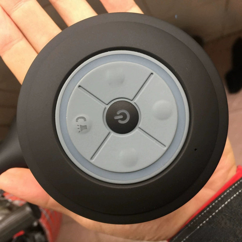 Mini portable illuminated audio system