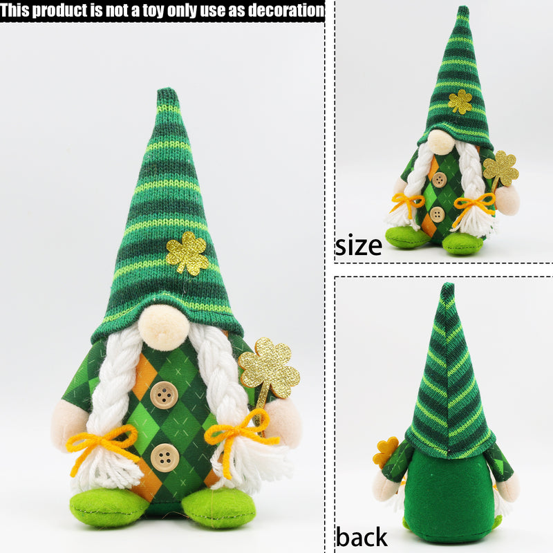 St Patrick's Irish Day Green Leaf Festival Decoration Clover Essence