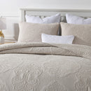 Bed Cover Three-piece Quilted Sheets