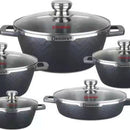 Die-cast pot, aluminum pot, non-stick pot and soup pot set