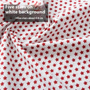 Christmas Fabric Creative Fabric Cotton Handicraft DIY Material Cotton Doll Cartoon Clothes For The Elderly