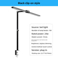 Foldable Dual-Head LED Desk Lamp with Touch Control