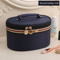 Large-capacity portable makeup case