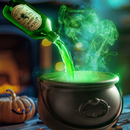 Festival decoration magic floating bottles