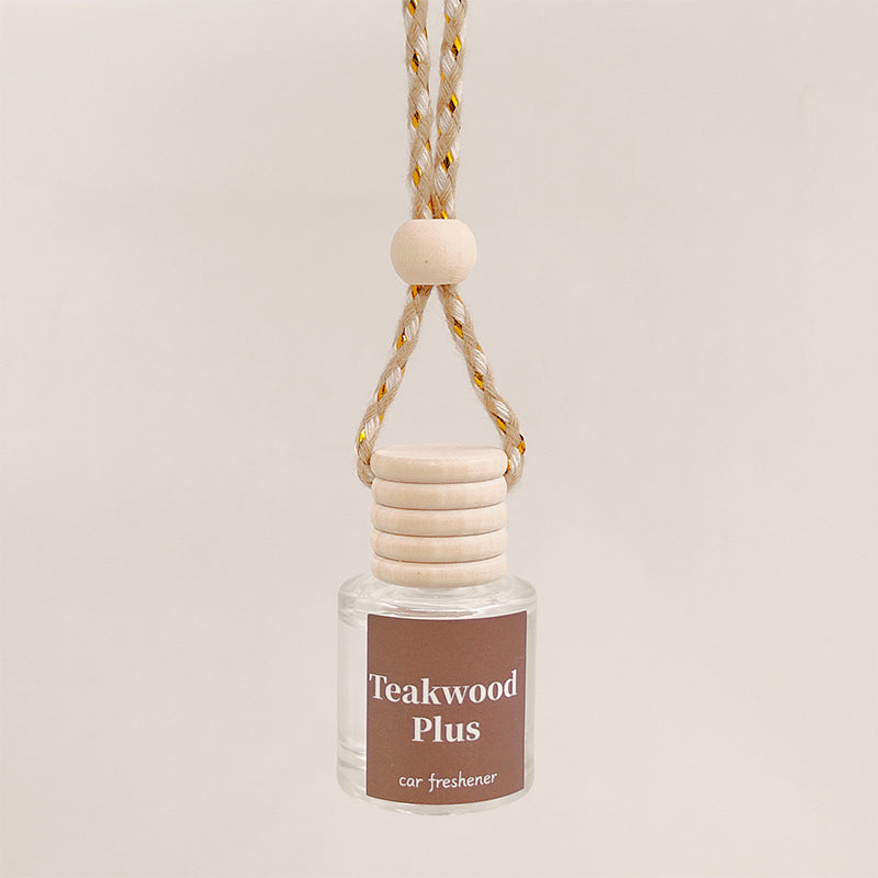 Car Aromatherapy Glass Bottle Perfume Hanging Air Freshener