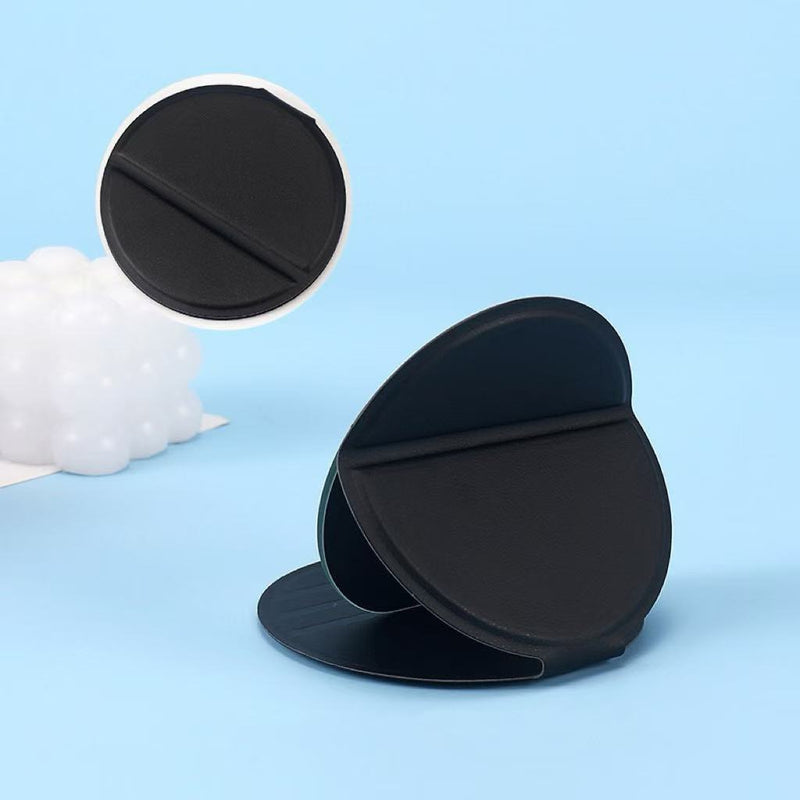 Foldable Leather Travel Mirror