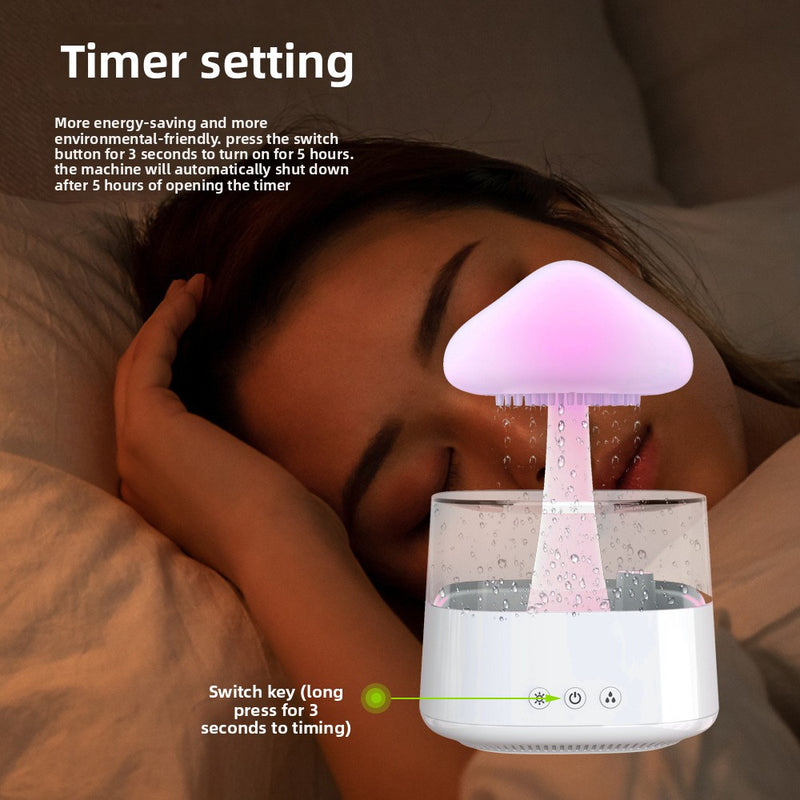 Rain Cloud Humidifier with LED Light