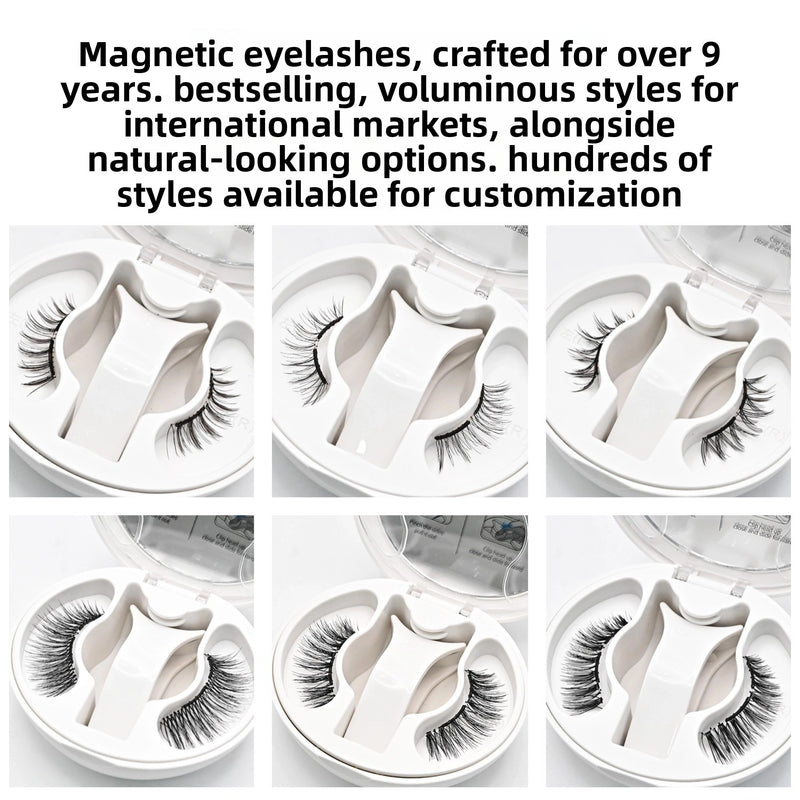 Natural Magnetic Eyelashes All-in-One Kit