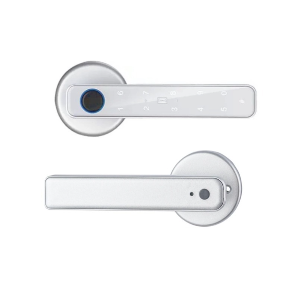 Smart Fingerprint Door Lock with Bluetooth and Key Access