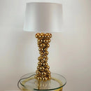 Stainless steel round ball luxury desk lamp