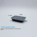 Food Grade Rectangular Transparent Thickened Disposable To-go Box