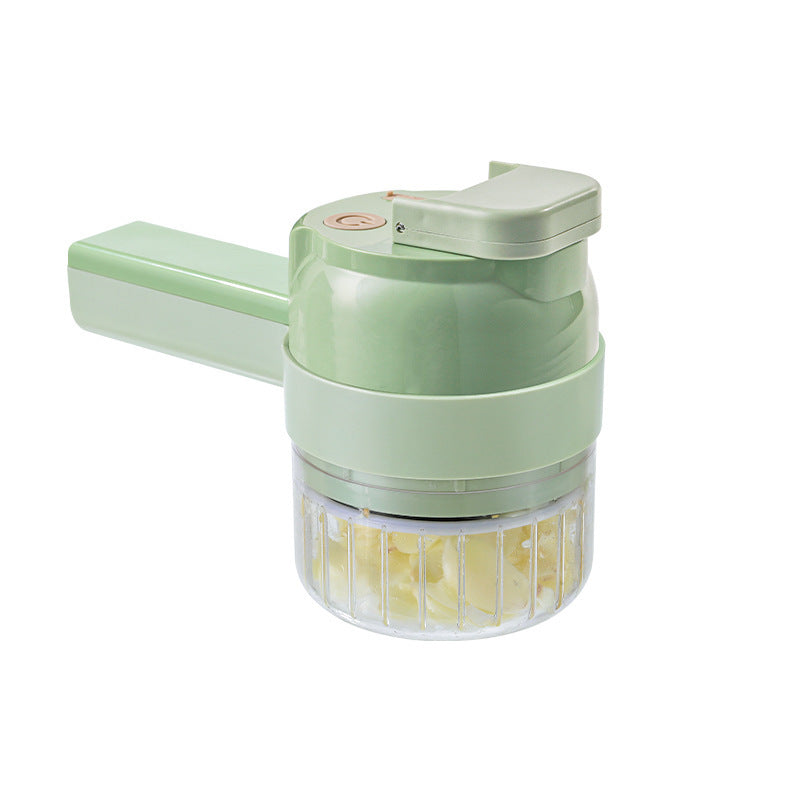 Wireless Electric Vegetable Dicer with Egg Beater Attachment