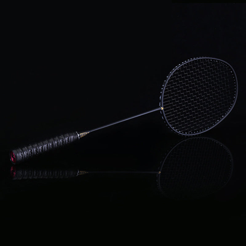 Full Carbon Badminton Racket Single Shot Attack Training