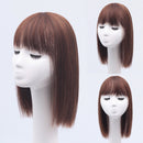 Wig Women's Air bangs replacement block