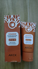 Orange Exfoliating gel