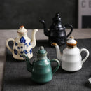 Ceramic Blue and White Kuibai Oil Pot Vinegar Bottle Oil Bottle Vinegar Pot Seasoning Pot Soy Sauce Hotel Restaurant - TrendTrove
