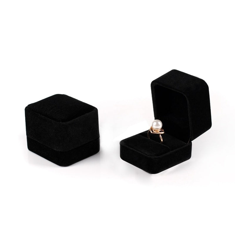 All Black Suede Bracelet Gift Box