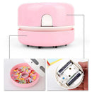 Mini Desktop Vacuum Cleaner Charging Wireless Handheld Keyboard Cleaning Vacuum Cleaner Student Eraser Pencil Dust Removal - TrendTrove