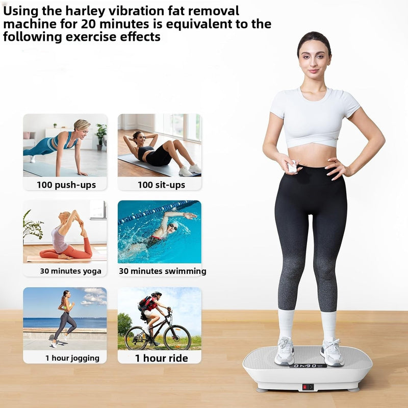 Vibration Fitness Machine for Slimming and Fat Burning
