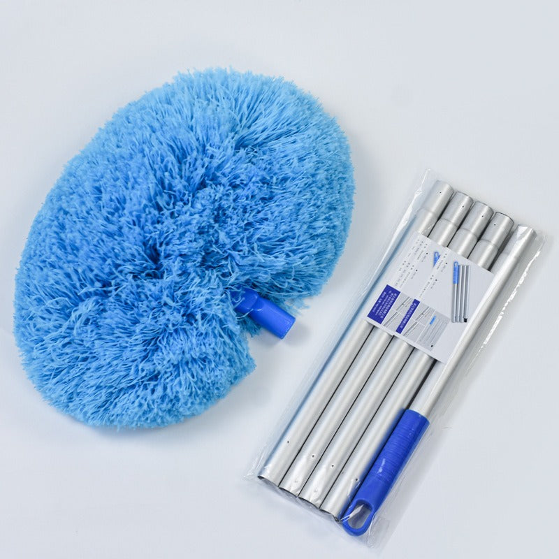 Aluminum alloy splicing circular dust collector, dust collector, ceiling cleaning tool, circular dust collector - TrendTrove