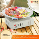 Gas stove for barbecue and picnic