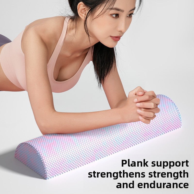 Semi-Circular Foam Roller for Yoga and Rehabilitation