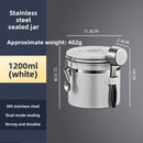 Coffee Bean Stainless Steel Sealed Container
