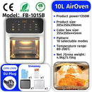 Air Fryer Household Flip-Free Airfryer